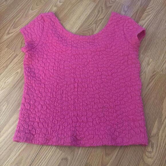 Maeve By Anthropologie Textured Popcorn Top Size Small - Picture 3 of 9